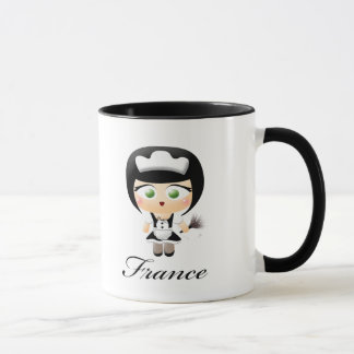フランスのな女中 マグカップ