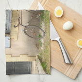 フランスのな家のふきん キッチンタオル (四つ折り)