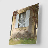 フランスのな家の柱時計 スクエア壁時計 (傾斜)