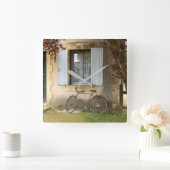 フランスのな家の柱時計 スクエア壁時計 (ホーム)