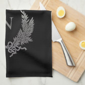 フランスのな帝国ワシ キッチンタオル (四つ折り)