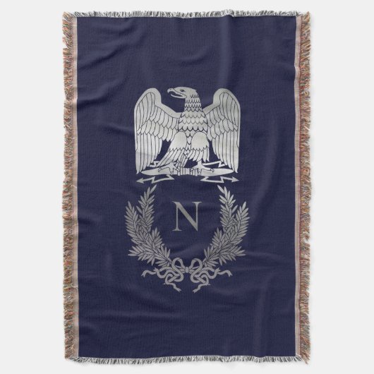 フランスのな帝国ワシ スローブランケット (正面縦)