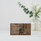 フランスのな平たい箱のヴィンテージの劇場 名刺 (スタンド正面)