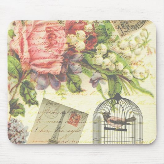 フランスのな庭のマウスパッド マウスパッド (正面)