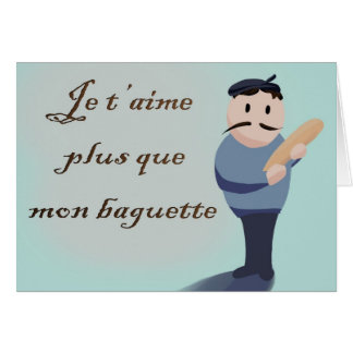 フランスのな愛カード