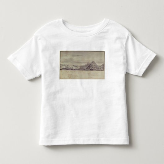 フランスのな捕獲グレナダ1779年 トドラーTシャツ (正面)