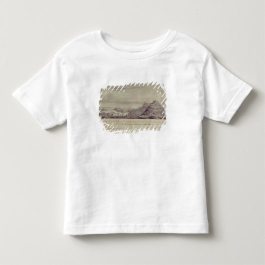 フランスのな捕獲グレナダ1779年 トドラーTシャツ (正面)