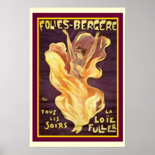 フランスのな新しい"Folies Bergere" 13 x 19ポスター ポスター