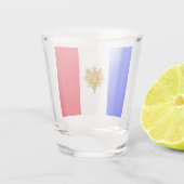 フランスのな旗 ショットグラス (裏面)