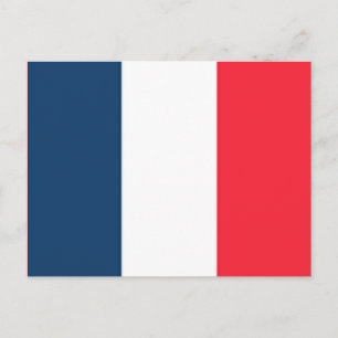 フランスのな旗 ポストカード
