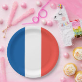 フランスのな旗: 三色のパリ祭のパーティー ペーパープレート (パーティー)