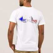 フランスのな旗 Tシャツ (裏面)