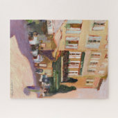 フランスのな村のパズル ジグソーパズル (横)