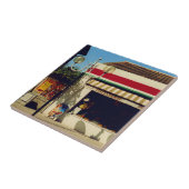 フランスのな村のベーカリー タイル (側面)