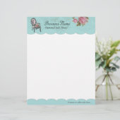 フランスのな椅子の手紙の頭部 レターヘッド (スタンド正面)