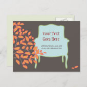 フランスのな椅子の郵便はがき ポストカード (正面/裏面)