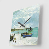 フランスのな海岸の柱時計 スクエア壁時計 (傾斜)