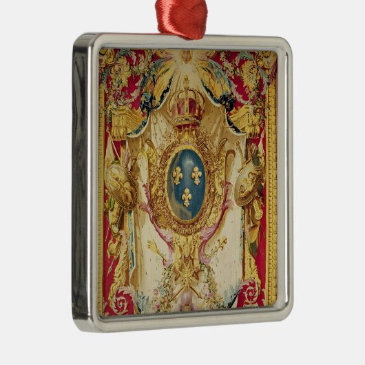 フランスのな王室の紋章付き外衣 メタルオーナメント (右)