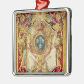 フランスのな王室の紋章付き外衣 メタルオーナメント (左)