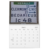 フランスのな生命2013年 カレンダー (3月 2027)