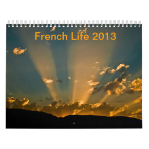 フランスのな生命2013年 カレンダー