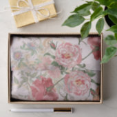 フランスのな短命なもののばら色のPassionflowerのティッシュペーパー 薄葉紙 (ギフト)