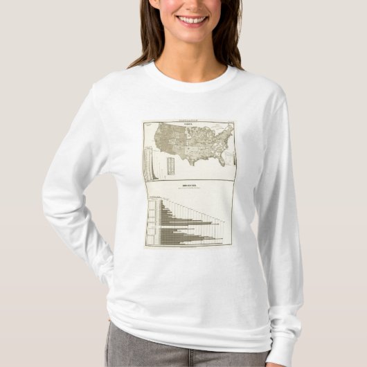 フランスのな移住 Tシャツ (正面)
