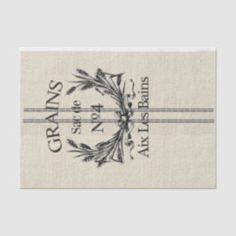 フランスのな穀物袋ティッシュペーパー 薄葉紙