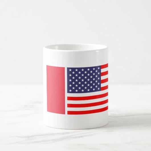 フランスのな米国旗の友情のコーヒー・マグ コーヒーマグカップ (中央)