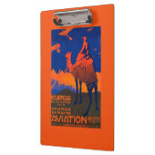 フランスのな航空会社の昇進ポスター クリップボード (左)