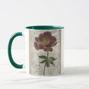 フランスのな花柄I マグカップ