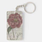 フランスのな花柄III キーホルダー (裏面)