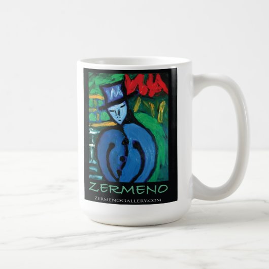 フランスのな芸術のコーヒー・マグ コーヒーマグカップ (右)