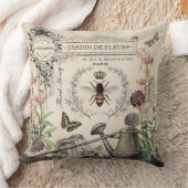 フランスのな蜂の庭 クッション (ブランケット)
