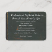 フランスのな蜂第6プロフェッショナル 名刺 (裏面)