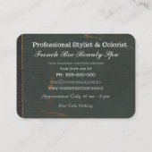 フランスのな蜂第6プロフェッショナル 名刺 (裏面)