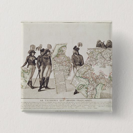 フランスのな軍隊の勝利 缶バッジ (正面)