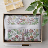 フランスのな辞書のプレートのプリントNo.22137 Flowers/Fle 薄葉紙 (ギフト)