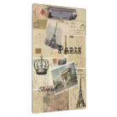 フランスのな郵便はがきのコラージュのクリップボード クリップボード (右)