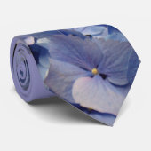 フランスのな青のアジサイ ネクタイ (ロール)