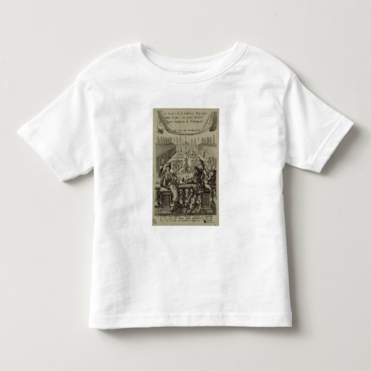 フランスのな高潔、c.1640 (engraviの庭 トドラーTシャツ (正面)