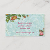 フランスのなFandangoの庭 名刺 (裏面)