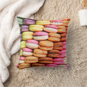 フランスのなmacaron クッション (ブランケット)
