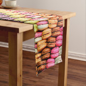 フランスのなmacaron ショートテーブルランナー (インサイチュ)