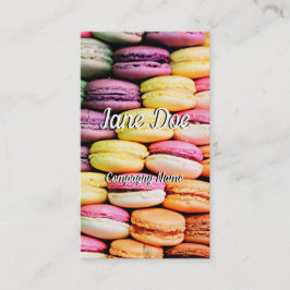 フランスのなmacaron 名刺