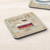 フランスのなPatisserieのコースターの家の装飾 コースター (左側)