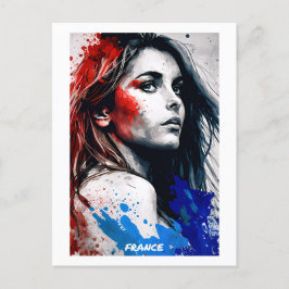 フランスのはがきアート – World of Women Collection ポストカード