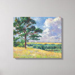 フランスのまわりにルーラルランドスケープメレヴィル（アート） キャンバスプリント