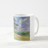 フランスのまわりにルーラルランドスケープメレヴィル（アート） コーヒーマグカップ (正面右)