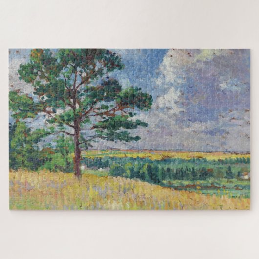 フランスのまわりにルーラルランドスケープメレヴィル（アート） ジグソーパズル (横)